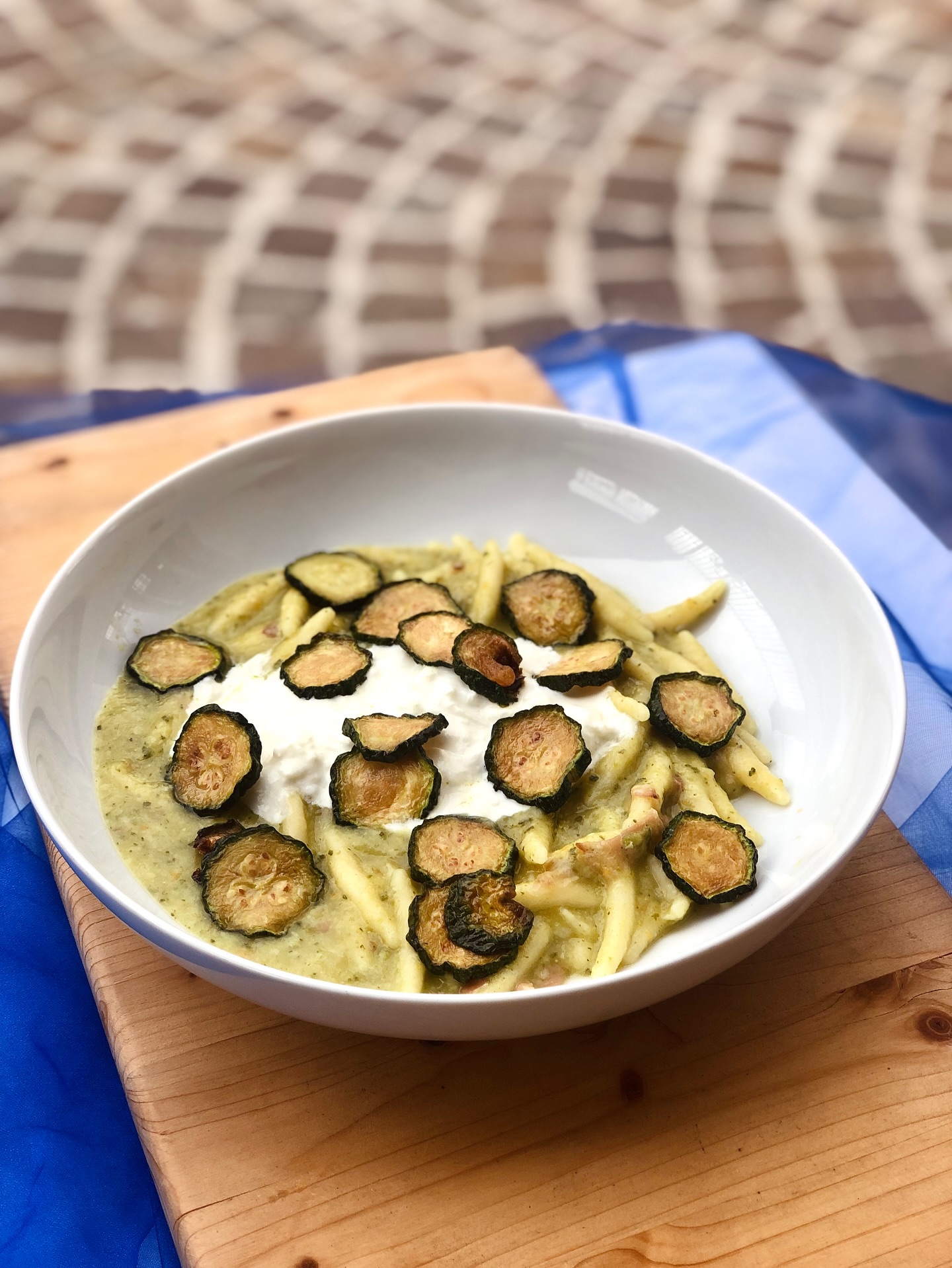Trofie Zucchine e Speck